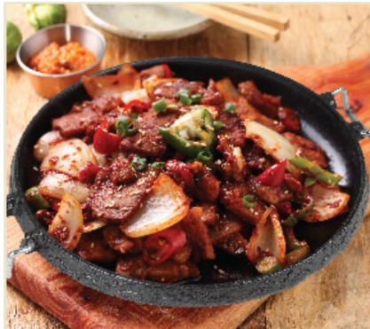 직화김치제육