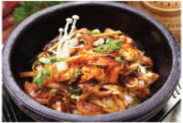 해물돌솥비빔밥